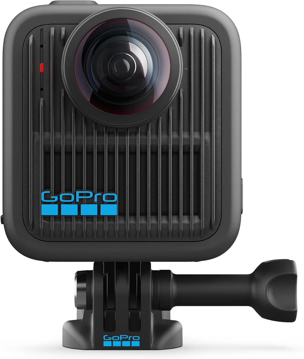 GoPro MAX2 - Waterproof 360 + Traditional Action Camera with Touch Screen, Spherical 8K Video, 29MP 360 Photos, Easy Replaceable Lenses, HyperSmooth Stabilization, 6 Microphones
