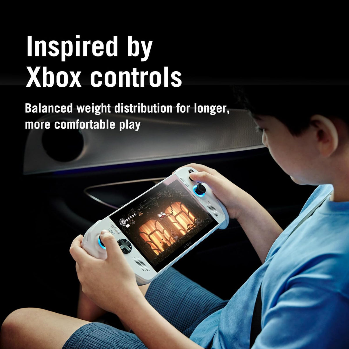 ASUS ROG Xbox Ally Gaming Handheld 7" 120Hz Touchscreen IPS Display (AMD Ryzen Z2 A, 16GB LPDDR5X, 1TB SSD, AMD RDNA 2 Graphics, Fingerprint, WiFi 6E, Bluetooth 5.4, Win 11 Home) /w DKZ Hub