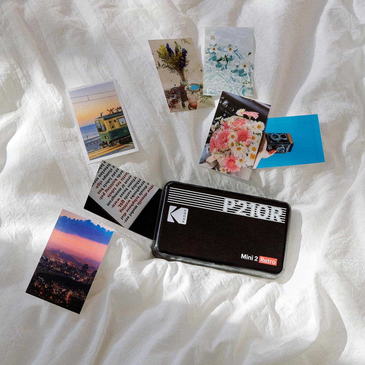 KODAK Mini 2 Retro 2x3 Portable Photo Printer, 38 Sheets, Bluetooth Smartphone Printer for iPhone & Android, Instant Color Prints, 4PASS Dye Sublimation, Yellow
