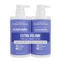 Daily Perfection Collagen Shampoo and Conditioner Set - Extra Volume Hair Care Duo with Biotin and Keratin for All Hair Types - Salt, Sulfate and Paraben Free - 16.9 Fl Oz Each, 2-Piece Set