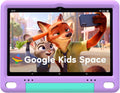 10 inch Kids Tablet, Android Tablet for Kids, 24GB RAM 64GB ROM, 1TB Expandable, with EVA Case, Parental Control, 6600mAh Battery, Dual Camera, BT5.4, WiFi 6, Gift (Purple)