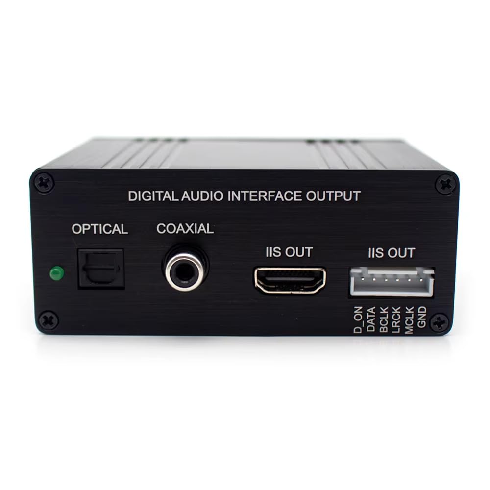HDMI Audio Extractor Converter with I2S/DSD/Coaxial/Optical Output, 4K 3D MHL Support, HDMI I2S for DAC