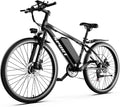 ASKGO Electric Bike for Adults, 1500W Peak Mountain Ebike with 25 MPH, 65 Miles Range, 7 Speeds, 48V 10.4Ah Removable Battery Ebike, 26" Electric Bicycle for Commute