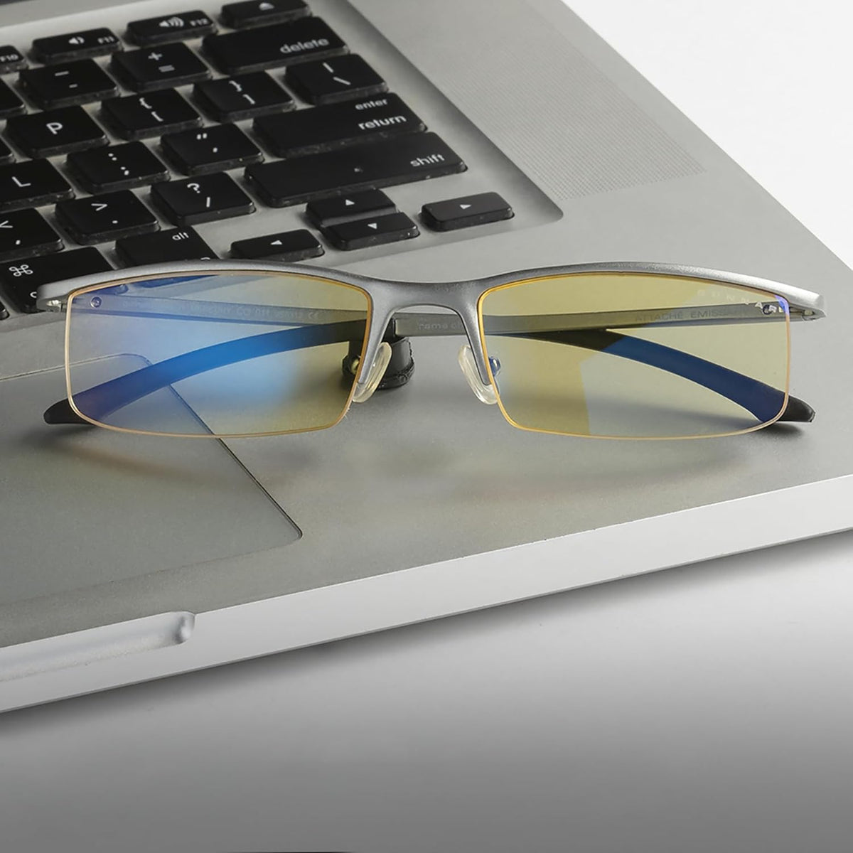 GUNNAR - Premium Gaming and Computer Glasses - Blocks 65% Blue Light - Emissary, Onyx, Amber Tint