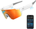 V06 Smart Glasses for Men, Sport AI Camera with EIS+Gyro Stabilization, Polarized Lenses for Cycling, Dual-Mic Noise Cancelling, IP66 Weatherproof, 4GB RAM, AI Glasses with Chat GPT