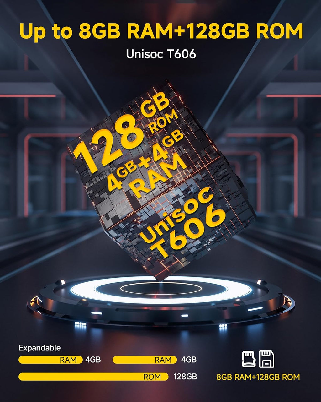 Ulefone Note 20 Pro Phone Unlocked, 8GB+128GB, 8-Core, 6.75" 90Hz Display, Android 14, 50MP AI Camera, 6000mAh Battery, Dual 4G LTE, Fingerprint/Face Unlocked Smartphone, Widevine L1, GPS, White