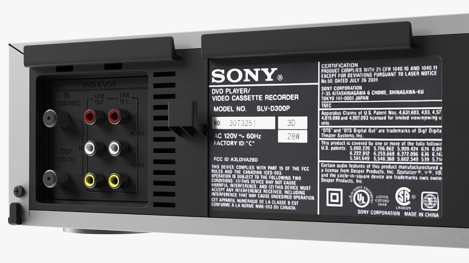 Sony SLV-D300P Progressive-Scan DVD-VCR Combo (Renewed)