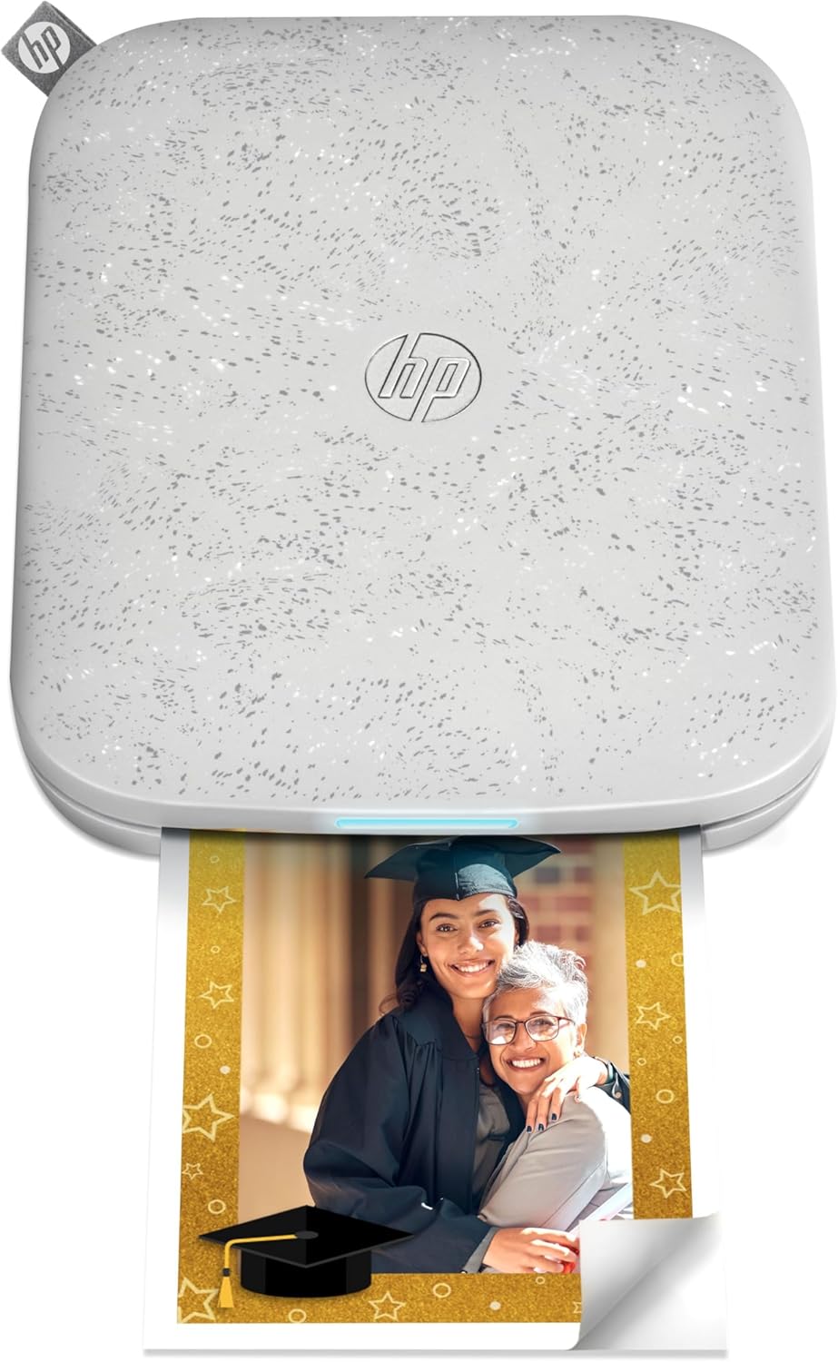 HP Sprocket 3x4 Instant Smartphone Photo Printer - Portable Color Wireless Mobile Printer - Zink Sticky-Back Photos - Print from Compatible iOS & Android Devices with Bluetooth w/the Creative App