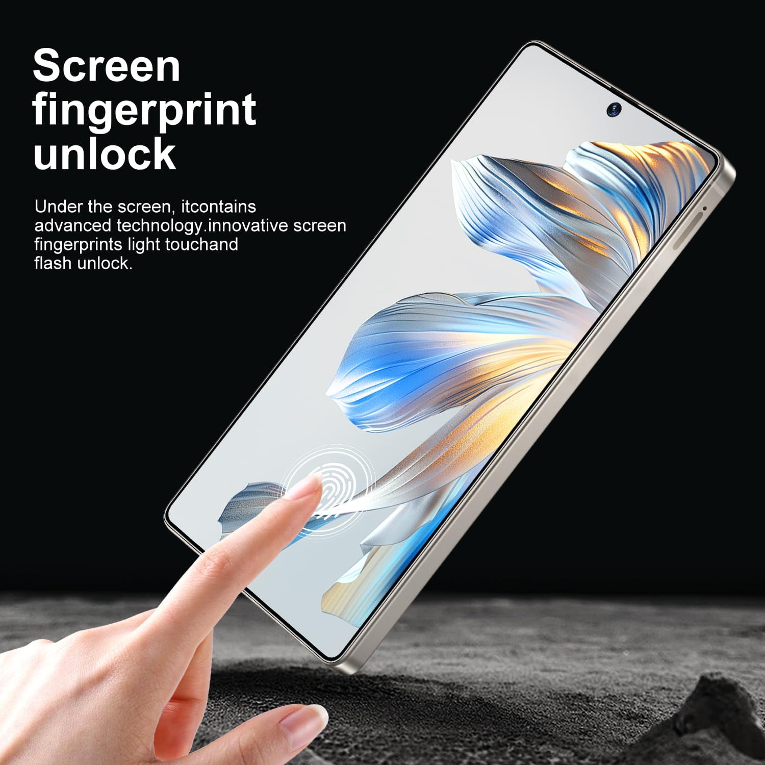 BXV I25 Ultra 16+512GB Smartphone - 7000mAh Battery, 6.99-inch Display, Built-in Pen, Android 14, Snapdragon 8 Gen3, 68MP+108MP Camera Outperform Competitors in Speed & Power (Purple)