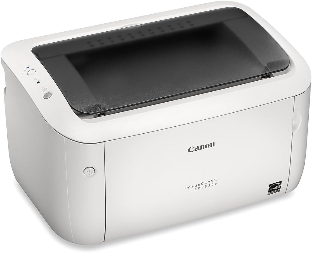 Canon imageCLASS LBP6030w - Monochrome Single-Function Wireless Compact Wireless Laser Printer, 1 Year Limited Warranty, 19 PPM, White - Print Only