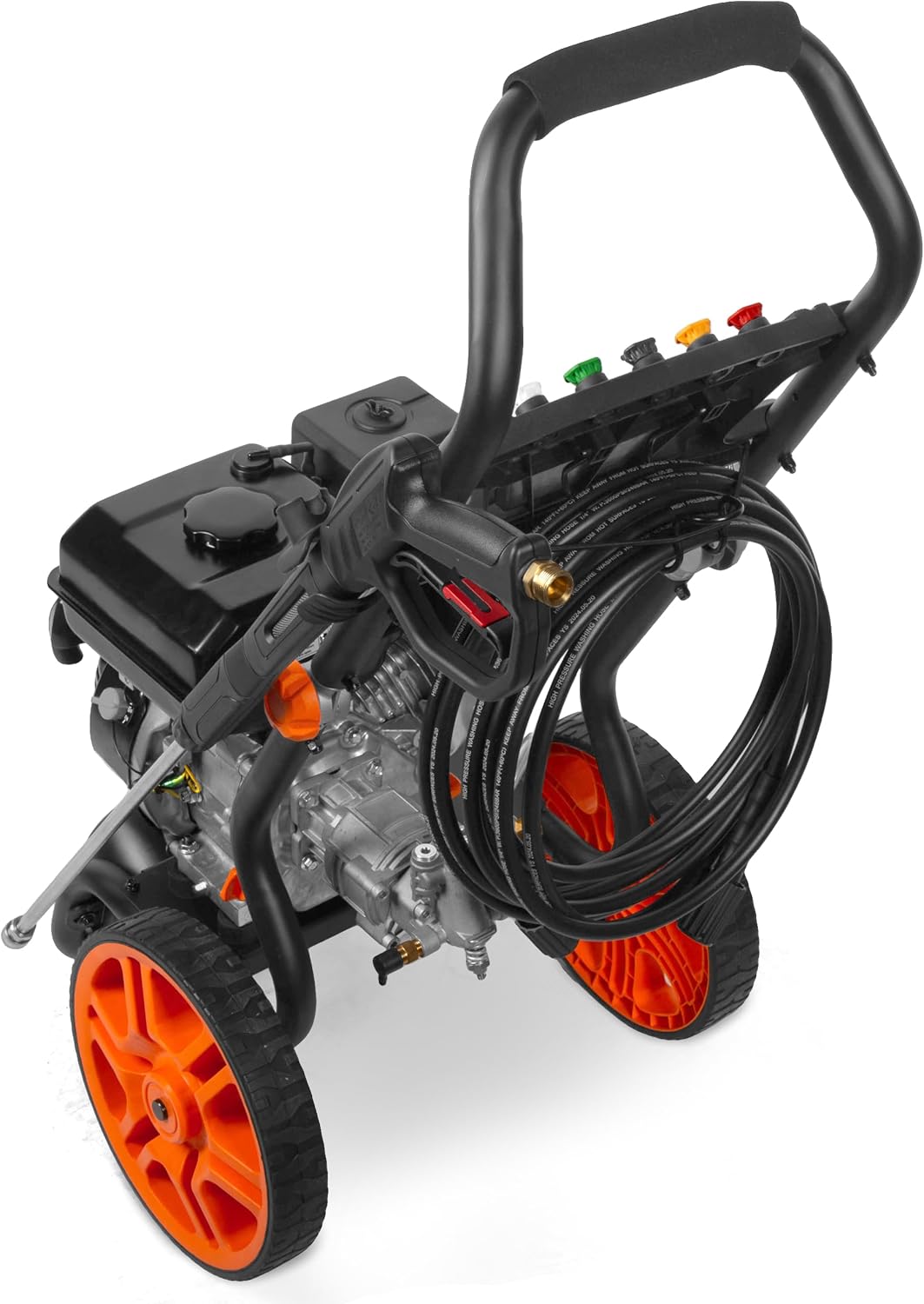 WEN 3400 PSI Gas Pressure Washer with 223cc Engine, 2.7 GPM Flow Rate and Onboard Soap Tank (PW224G)