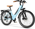 26" Electric Bike for Adults,1000W Motor Peak Ebike Max Long Range 70 Miles & 28 Mph by 48V Removable Battery,Commuter Fast E-Bikes,7-Speed Step Thru Electric Bicycles UL Certified