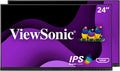 ViewSonic VG2448A-2_H2 24 Inch 1080p Dual Pack Head-Only Monitors, IPS Display for Smooth Home and Office Productivity and Dual-Screen Setups, HDMI, DisplayPort, USB, and VGA Inputs