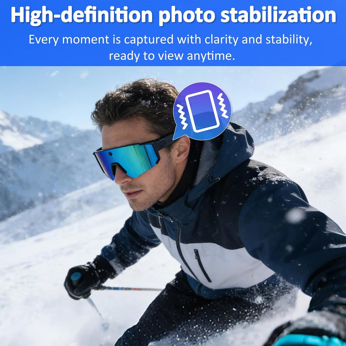 AI Smart Glasses with Open Ear Speaker, 5.4 Bluetooth,Voice Assistant Compatible,Real-Time Translation,Auto Color-Changing Lenses for Business&Outdoor Activities,Model v06