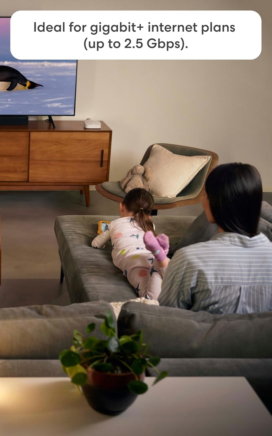 Amazon eero Pro 6E mesh wifi router - Supports internet plans up to 2.5 Gbps, Coverage up to 2,000 sq. ft., Connect 100+ devices, 1-pack