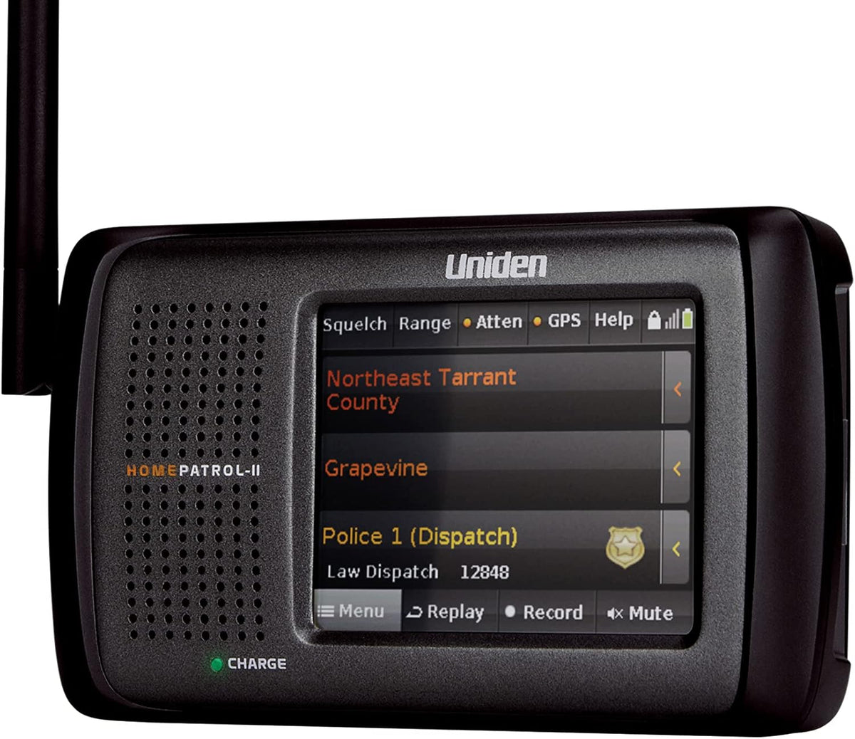 Uniden HomePatrol-2 Color Touchscreen Simple Programing Digital Scanner, TrunkTracker V and S,A,M,E, Emergency/Weather Alert, Digital Capable, APCO P25 Phase 1 and 2, Covers USA and Canada