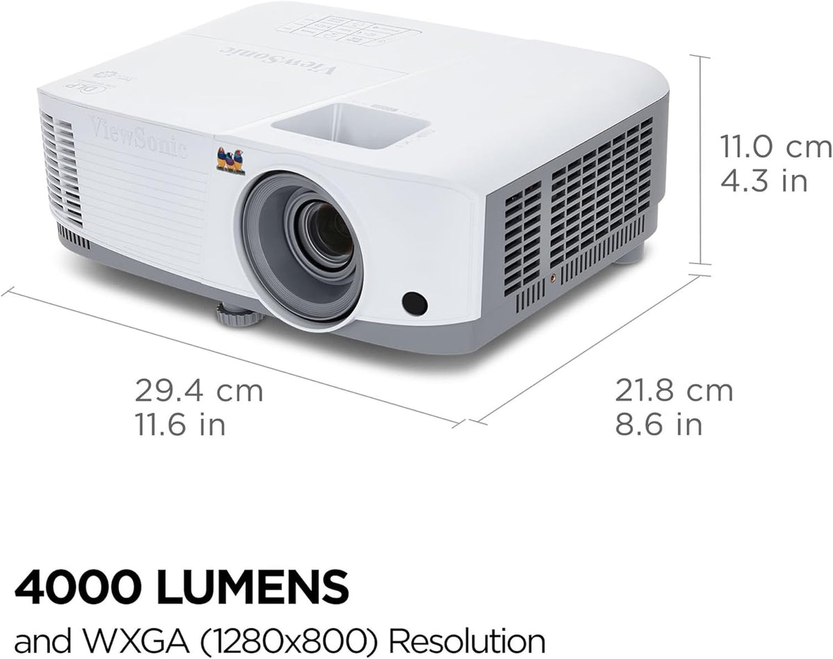 ViewSonic PA503W 3600 Lumens WXGA HDMI Projector (Renewed)