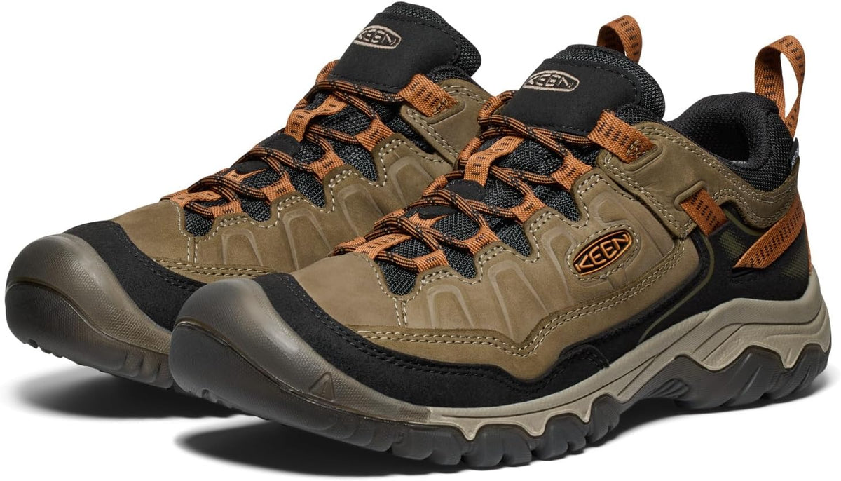 KEEN Men's Targhee 4 Low Height Durable Comfortable Waterproof Hiking Shoes