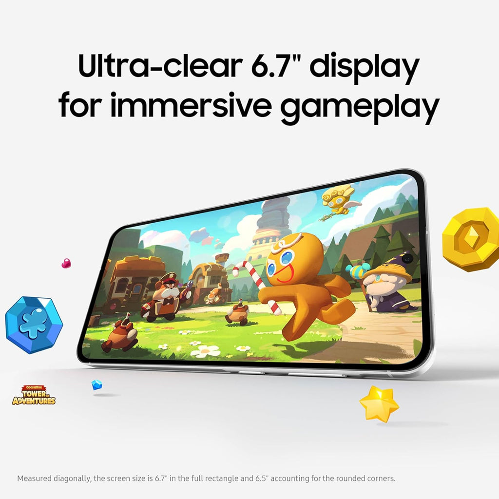 Samsung Galaxy A56 5G Cell Phone, 128GB AI Smartphone, Unlocked Android, AI Photo Edits, Large Screen, Long Battery Life, 2025, US 1 Yr Manufacturer Warranty, Awesome Graphite