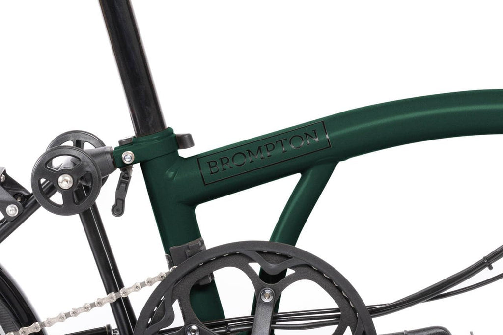 Brompton Folding Commuter Bike C Line 12-Speed | Compact, Lightweight, Urban Bike for Adults