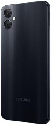 SAMSUNG Galaxy A05 (SM-A055M/DS), 128GB 4GB RAM, Dual SIM, Factory Unlocked GSM, International Version (Wall Charger Bundle) - (Black)