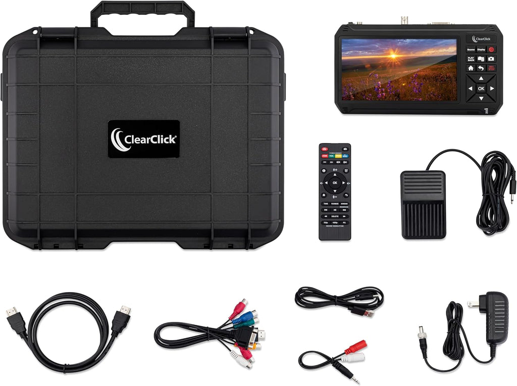 ClearClick HD Video Capture Box Ultimate 3.0 (Third Generation) - Capture or Stream Video from HDMI, DVI, SDI, S-Video, RCA, AV, VHS, VCR, DVD, Camcorders, Hi8