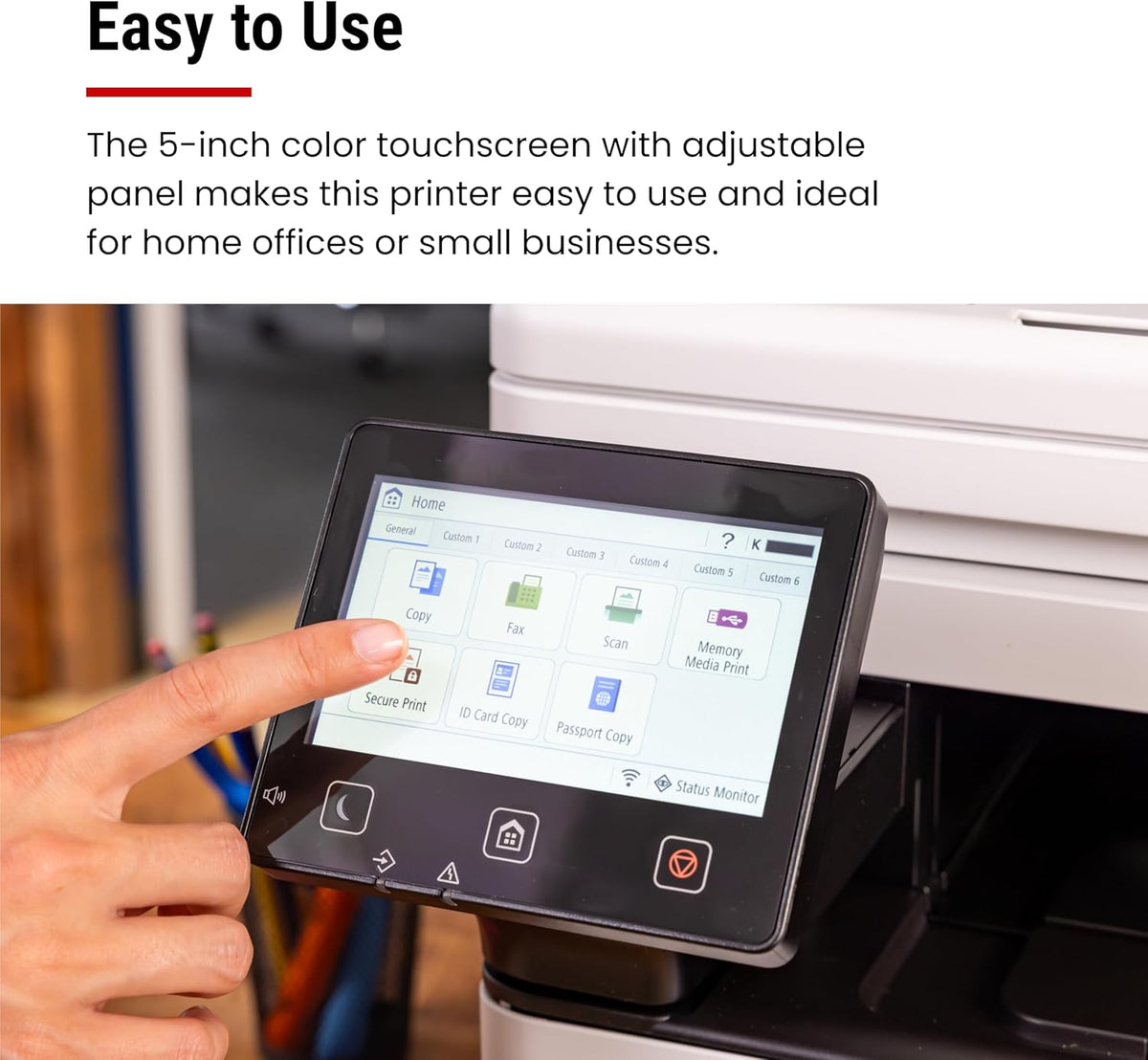 Canon imageCLASS MF465dw II - Monochrome Wireless Duplex Laser Printer with Print, Copy, Scan, Fax, Expandable Paper Capacity and 3 Year Limited Warranty, 42 PPM