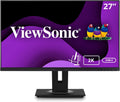 ViewSonic VG2755-2K 24 Inch IPS 1440p Monitor with USB C, HDMI, DisplayPort and 40 Degree Tilt Ergonomics (Renewed)