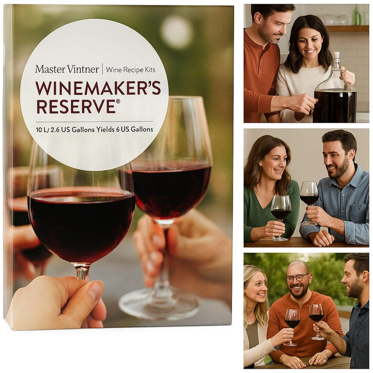 Master Vintner™ Winemaker's Reserve™ Wine Recipe Kit Makes 6 Gallons (Italian Nebbiolo)