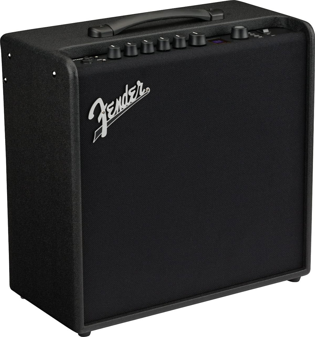 Fender Mustang LT50 Guitar Amp, 50 Watts, with 2-Year Warranty 30 Preset Effects with USB Audio Interface for Recording, Black