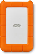 LaCie Rugged Mini, 2TB, 2.5", Portable External Hard Drive, for PC Mac iPad and iPhone, Data Rescue Service (LAC9000298)