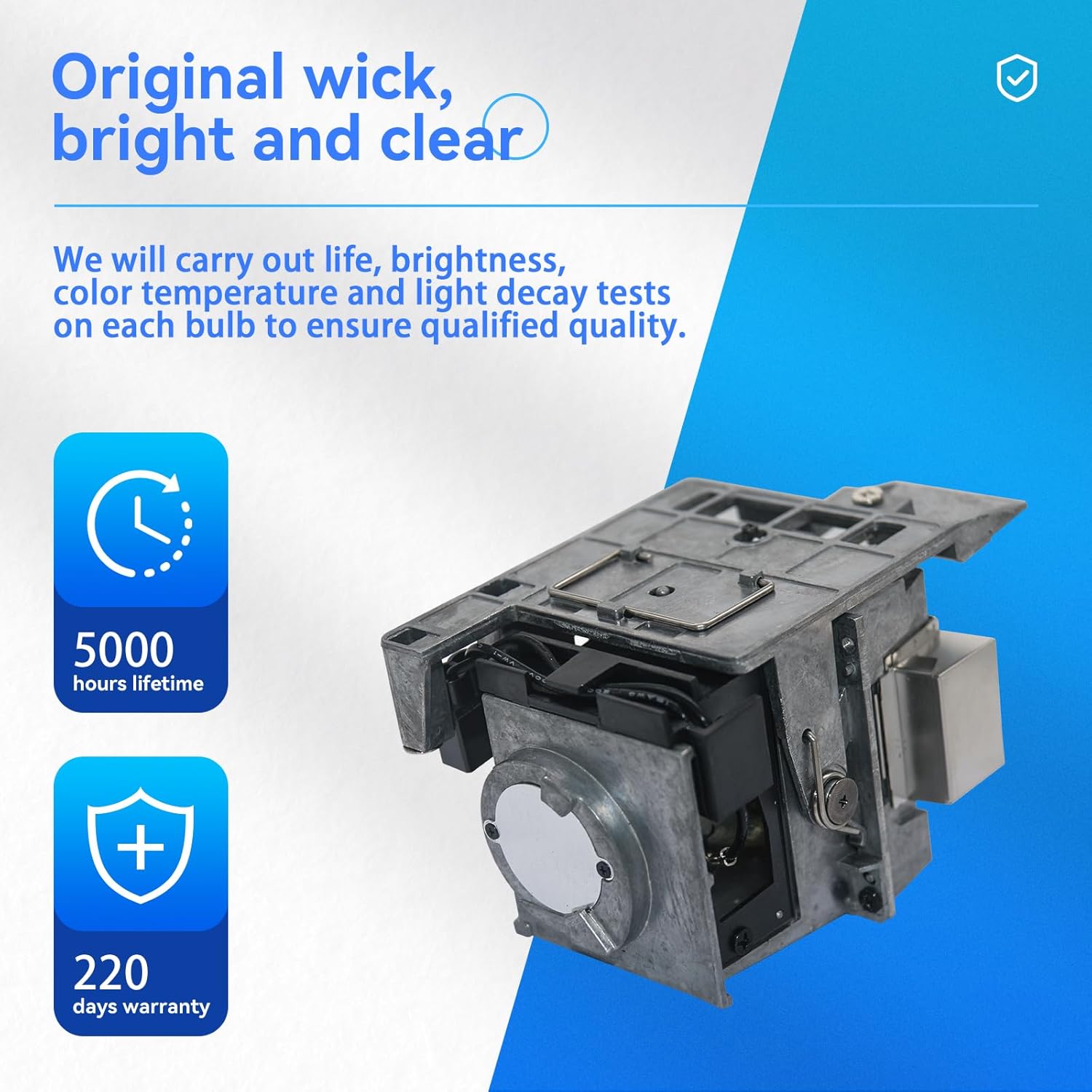 RLC-103 Original Quality for Viewsonic PG800W PG800HD PG800X PRO8510L Pro8510L Pro8520WL Pro8530HDL Pro8800WUL SU922 SW921 SX920 Projector Replacement Lamp Bulb