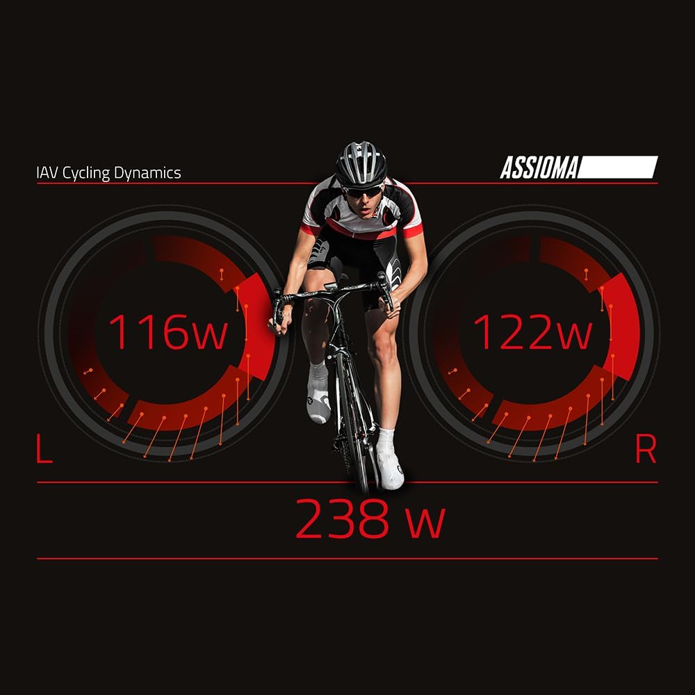 Favero Assioma Duo, Dual-Sensing Side Pedal Based Cycling Power Meter, Bluetooth & ANT+ Connectivity for Bike Computers, Cycling GPS Units, & Smartphones