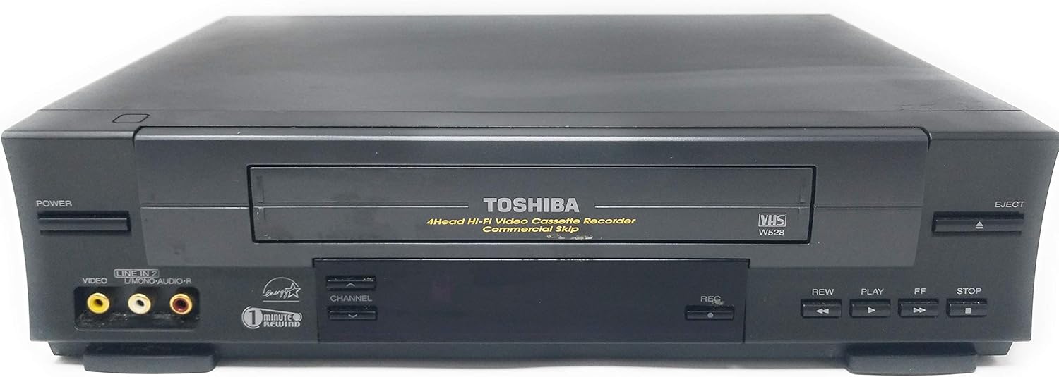 Toshiba W-528 4-Head Hi-Fi Video Cassette Recorder