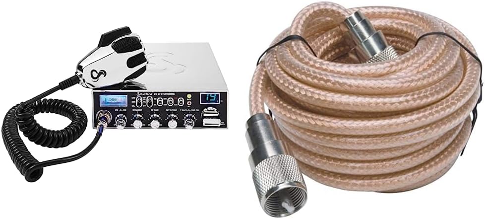 Cobra 29 LTD Professional CB Radio - 4-watt AM/FM CB emergency Radio with Full 40 Channels