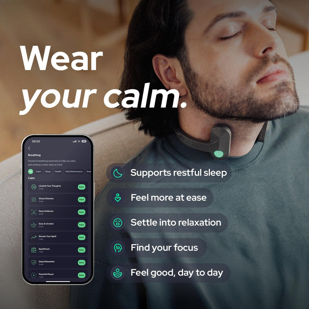 Pulsetto Lite (V1) Wellness Wearable – Relaxation & Daily Wellness Support Device
