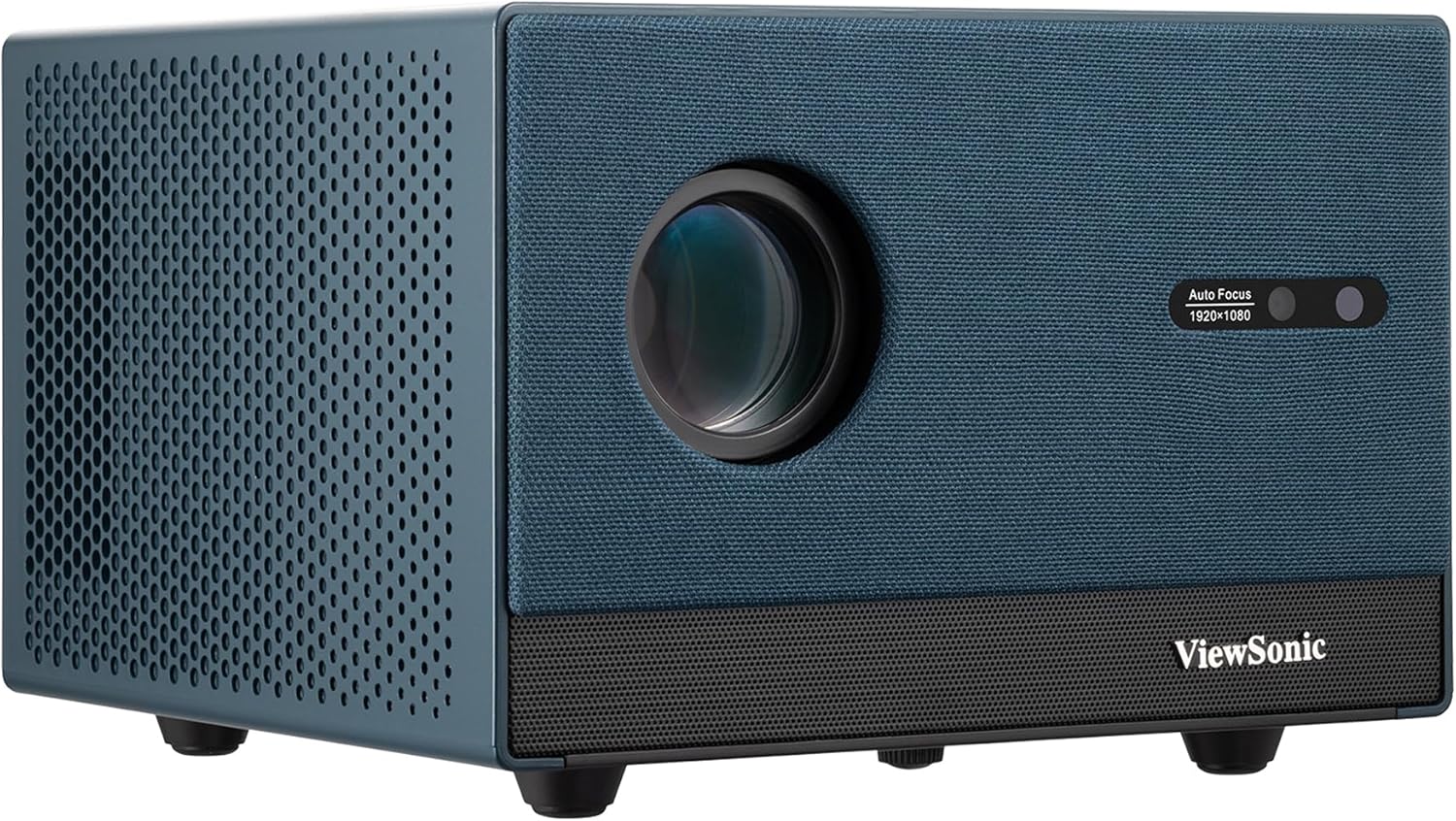 ViewSonic LX60HD LED Portable Projector w/ Built-in Google TV and Netflix, Auto Focus, Bluetooth, and Wi-Fi (Renewed)