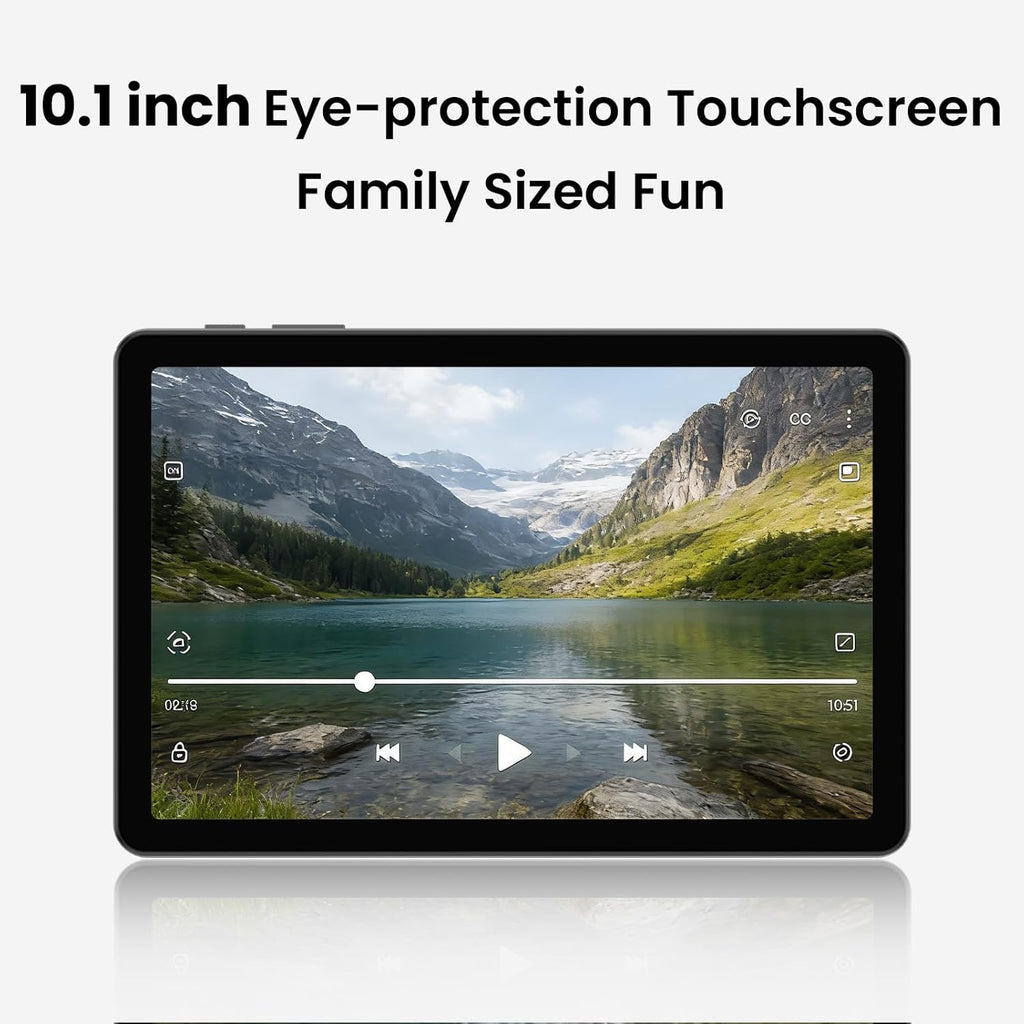 COLORROOM Android16 Tablet,10inch Tablets, Octa Core CPU, 24GB+64GB+512GB Expansion, 6000mAh Battery+18W Fast Charging, Dual WiFi, Dual Cameras,Widevine L1 Google Kids Space, Blue