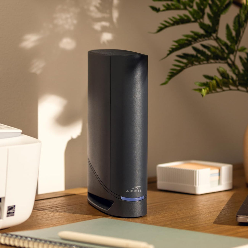 ARRIS (G34) - Cable Modem Router Combo - Fast DOCSIS 3.1 Gigabit WiFi 6 (AX3000), Approved for Comcast Xfinity, Cox, Spectrum & More, 1 Gbps Max Internet Speeds