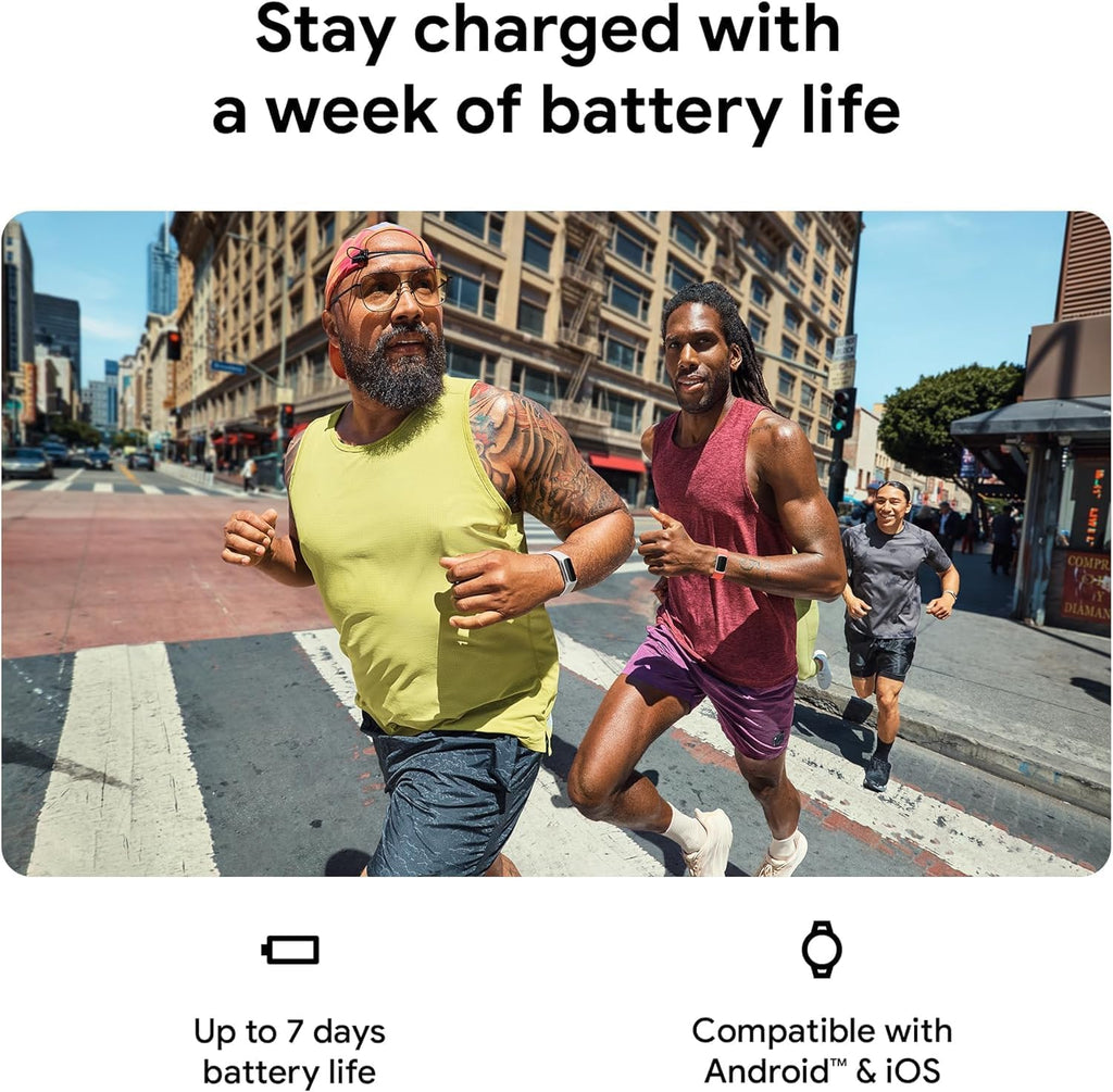 Fitbit Charge 6 Activity Tracker Heart Rate Monitoring, 7-Day Battery, Integrated Google Apps, Maps & Wallet, in-Depth Health Insights, Activity & Sleep Analysis, (Obsidian/Black)