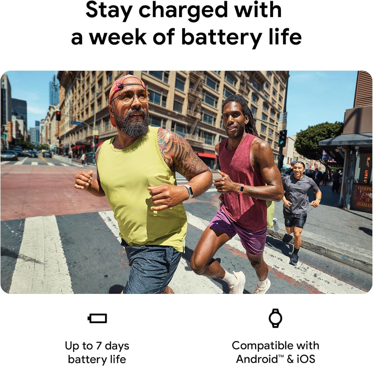 Fitbit Charge 6 Activity Tracker Heart Rate Monitoring, 7-Day Battery, Integrated Google Apps, Maps & Wallet, in-Depth Health Insights, Activity & Sleep Analysis, (Obsidian/Black)