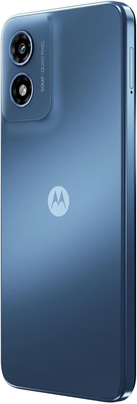 Motorola Moto G Play | 2024 | Unlocked | Made for US 4/64GB | 50MP Camera | Sapphire Blue