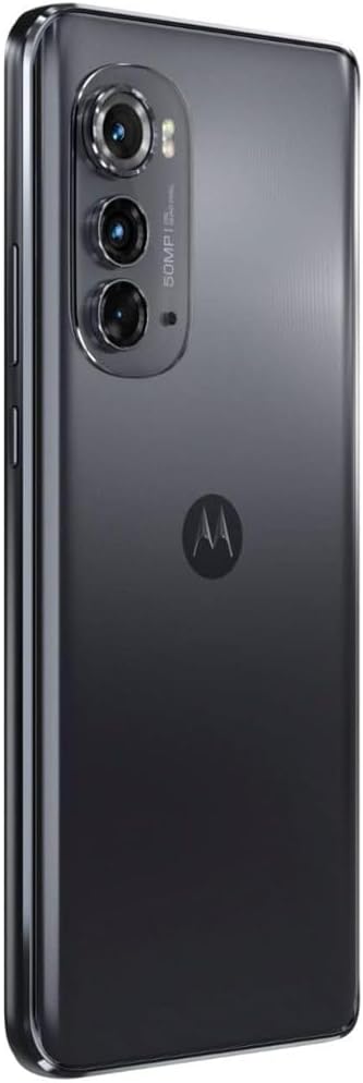 Motorola Moto Edge | 2022 | 2-Day Battery | US Version | 6/128GB | 50MP Camera | Mineral Gray (Unlocked) (Renewed) | Renewed