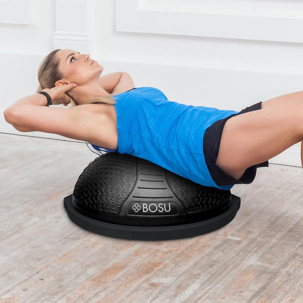 Bosu Pro NexGen 25IN Home Fitness Exercise Gym Balance Trainer with Pump