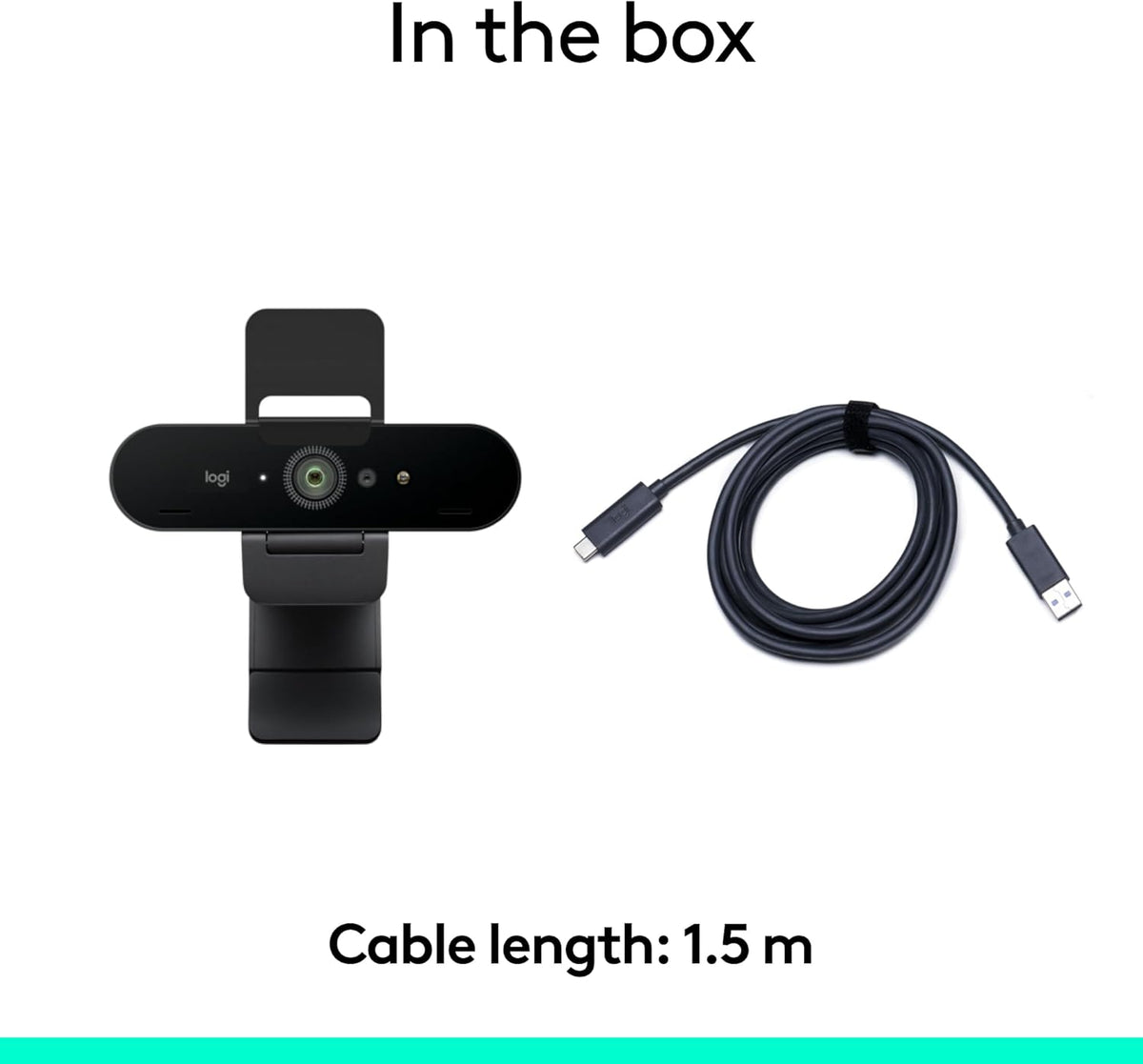 Logitech Brio 4K Webcam, Video Calling, Noise-Cancelling mic, HD Auto Light Correction, Wide Field of View, Windows Hello Works with Microsoft Teams, Zoom, Google Meet, PC/Mac/Laptop/MacBook/Tablet