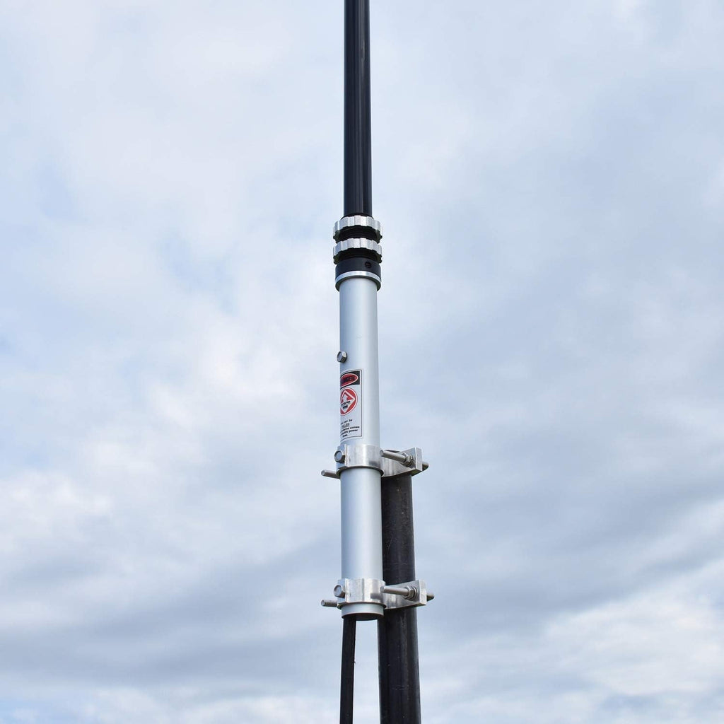 Tram® 18-Foot Black CB Base Antenna with 26 MHz to 31 MHz 5.75 dBd Gain