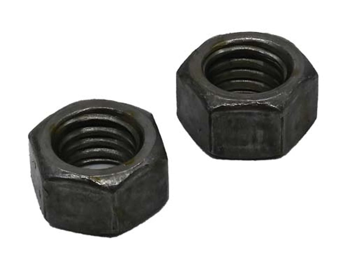 1-12 Hex Nuts, Grade 8, Coarse, Med. Carbon Steel - Pack of 2