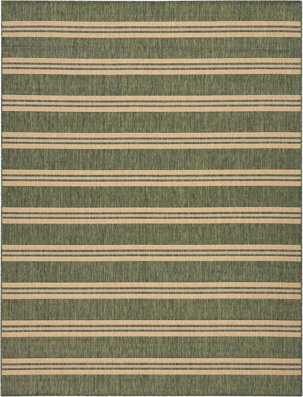 Nourison Home Horizon Indoor/Outdoor Green 10' x 14' Area Rug - Easy Clean, Non Shedding, Bed Room, Living Room, Dining Room, Kitchen (10' x 14')