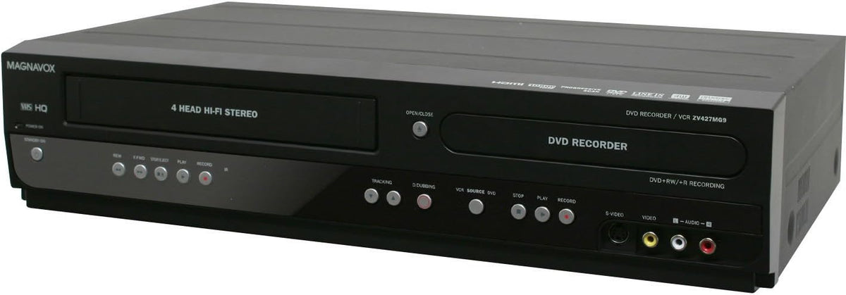 Magnavox ZV427MG9 DVD Recorder/VCR Combo, HDMI 1080p Up-Conversion, No Tuner