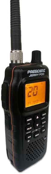 President Jerry FCC AM/FM Portable Radio with Vehicle Charging System - Perfect for The Road Warrior!